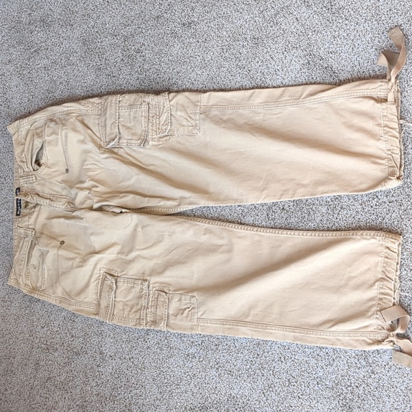Roca Wear men's beige size 36 cargo pants - Picture 2 of 16